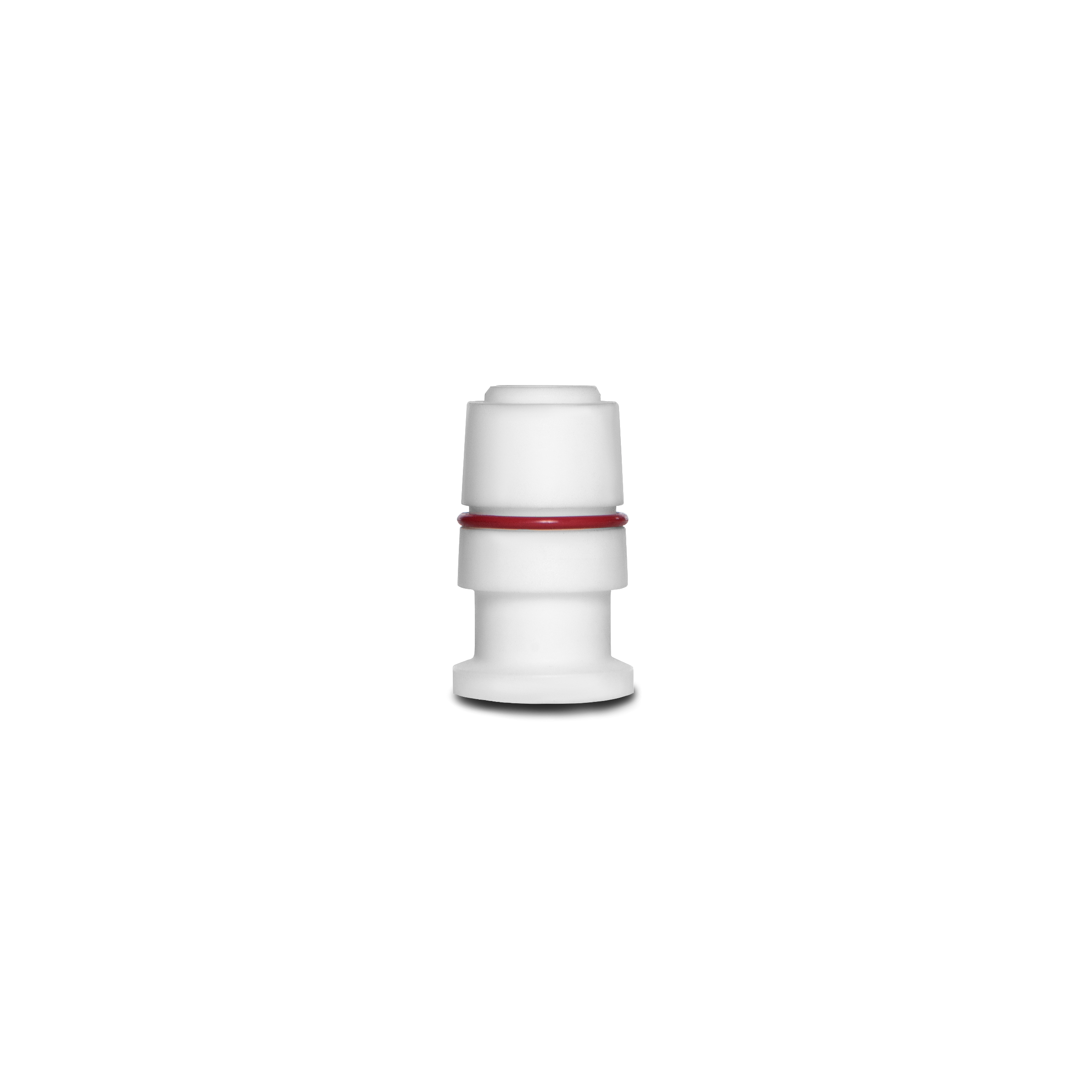 PTFE Adapter, 3/4in Tri-Clamp to 24/25 Male