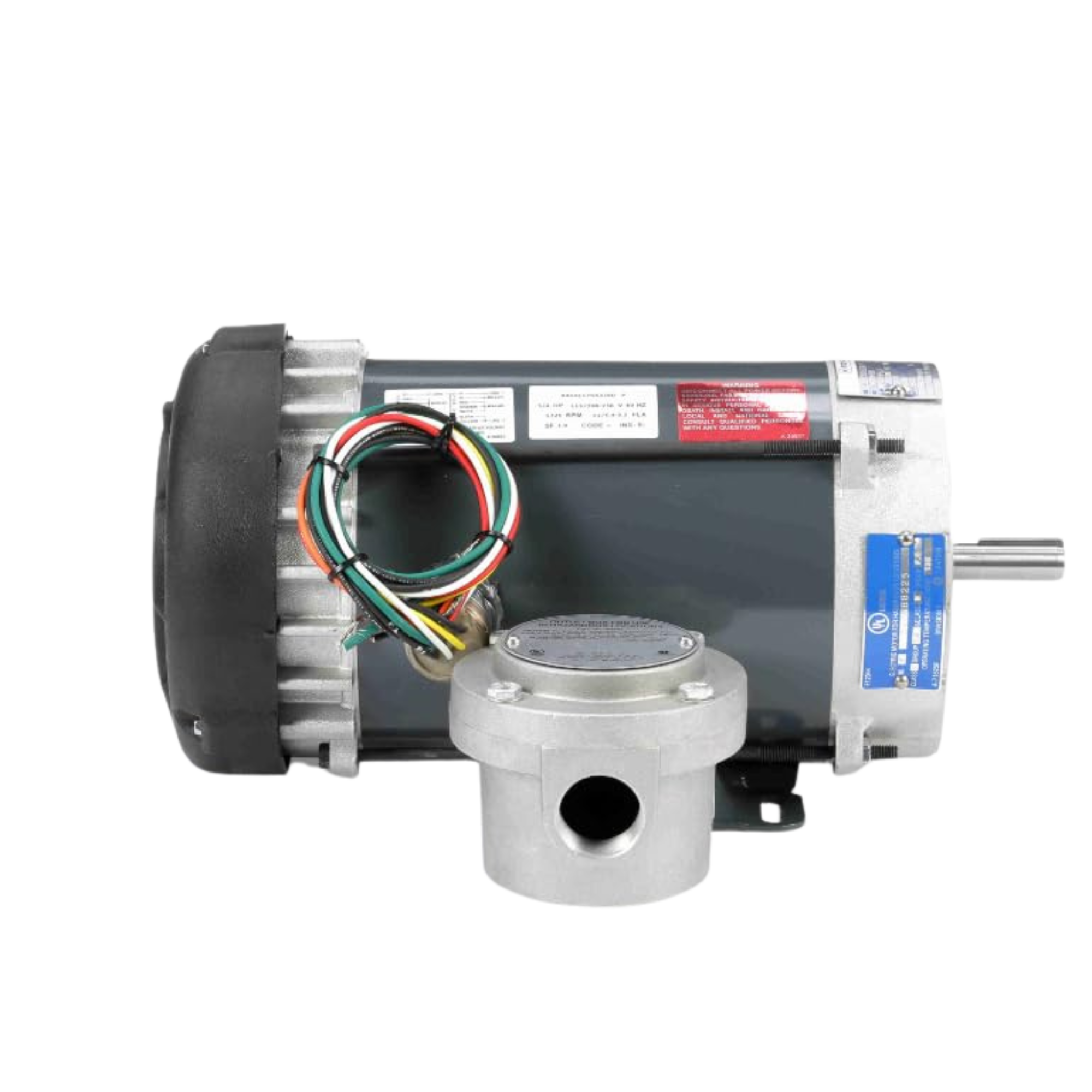 Hazardous Duty Explosion Proof Motor, Marathon, 3/4HP, Single Phase