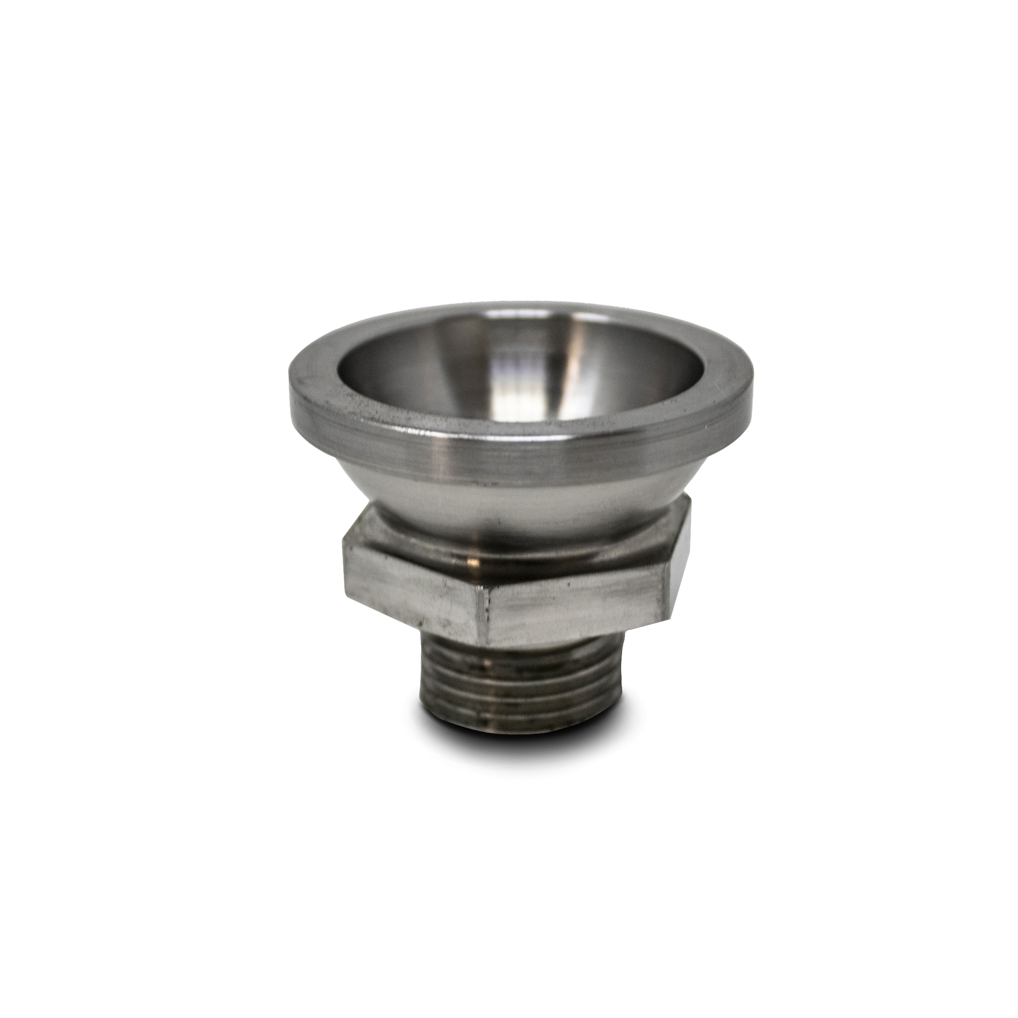 Stainless Steel Adapter, 1/2in BSPP Male to 35mm Cup, 316SS