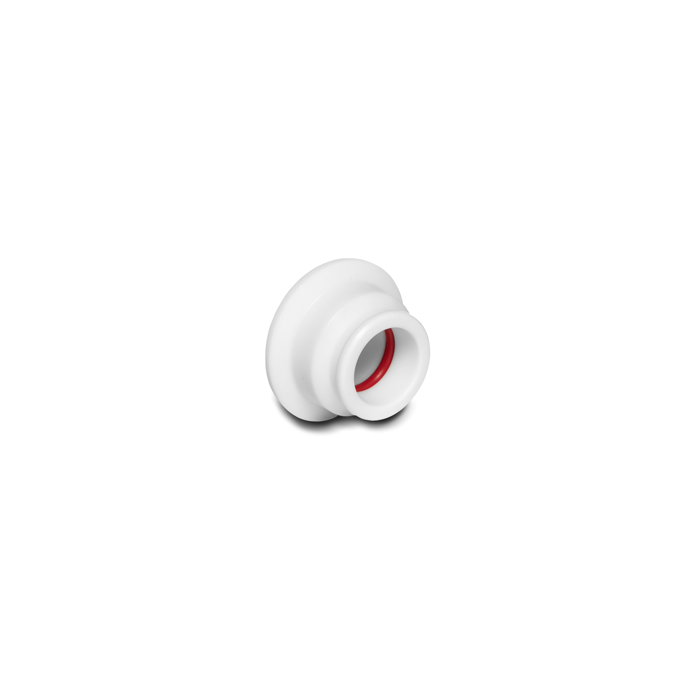 PTFE Adapter, 1.5in Tri-Clamp to 24/40 Female