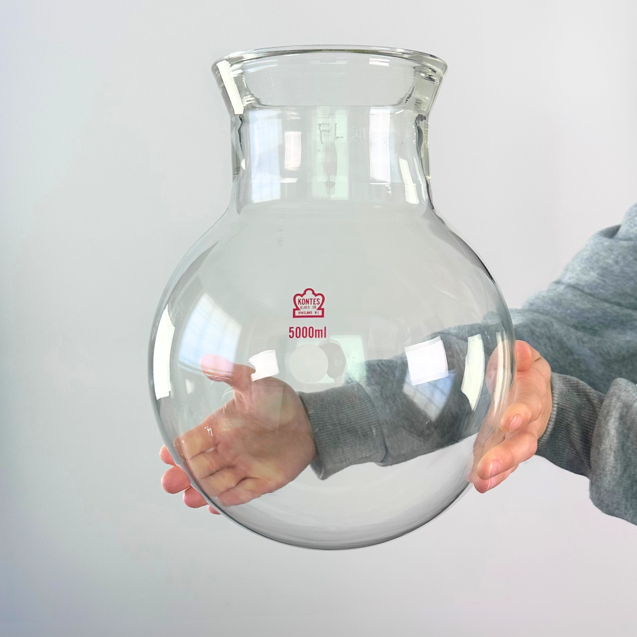 Kontes Reaction Vessel Flask 5000mL - Used Like New