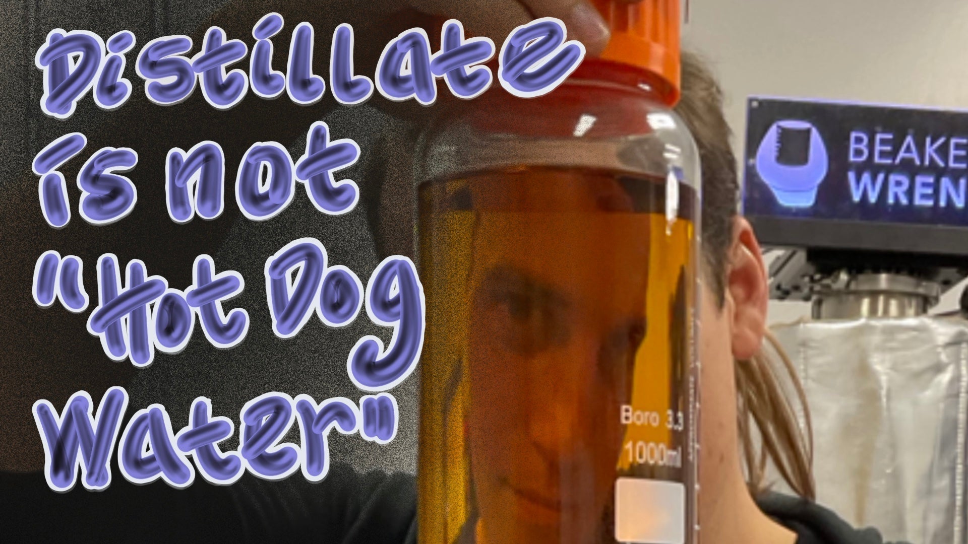 Your distillate should not be “hot dog water”