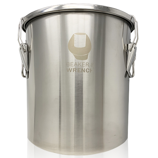 Stainless steel bucket