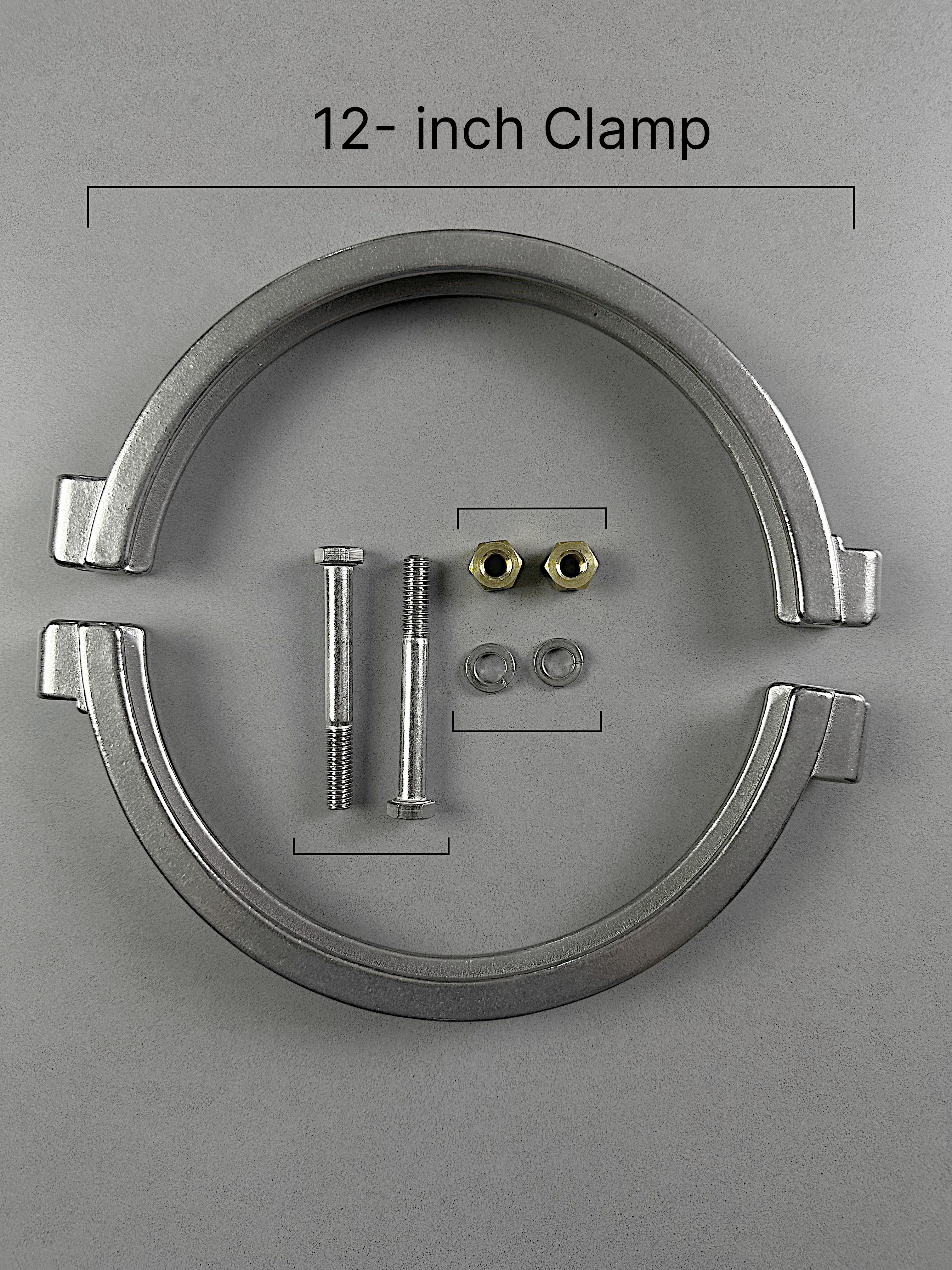 High Pressure Double Pin Tri-Clamp