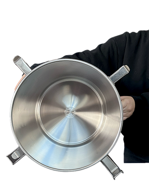 Container Bucket With Lid, 304 Stainless Steel