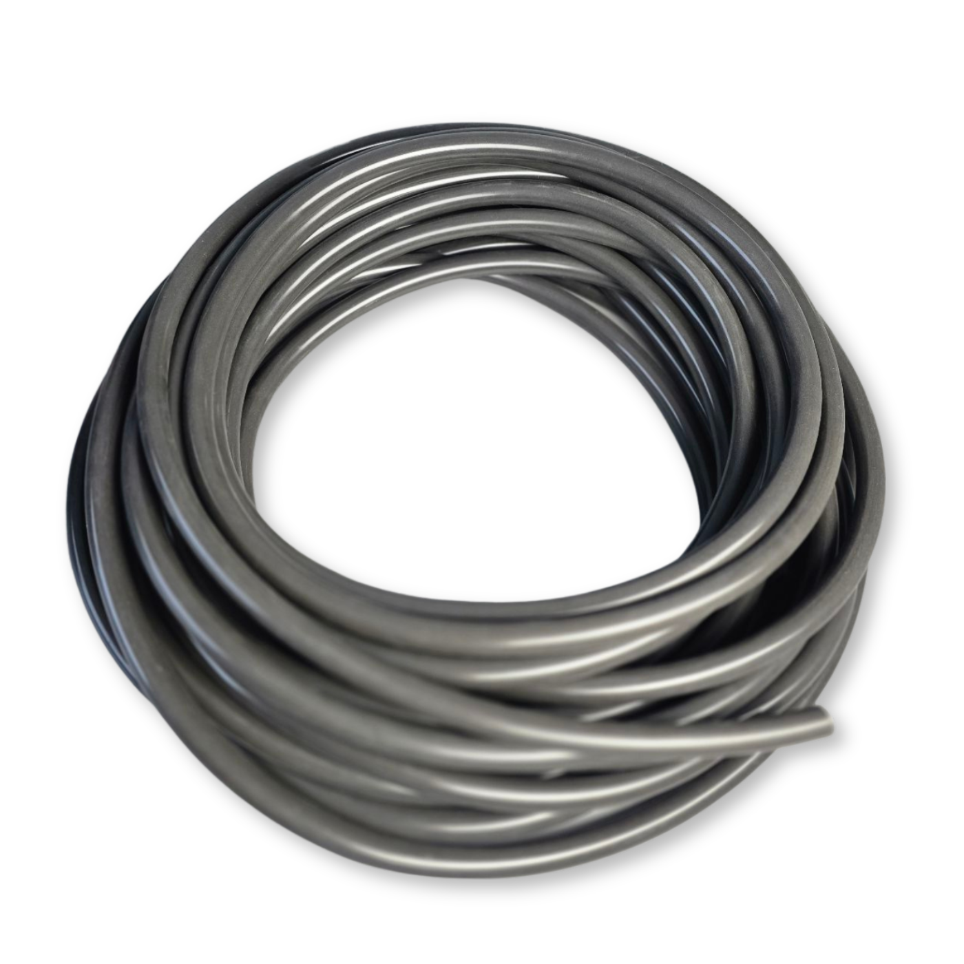 High Temp Silicone Tubing, Black - 20'
