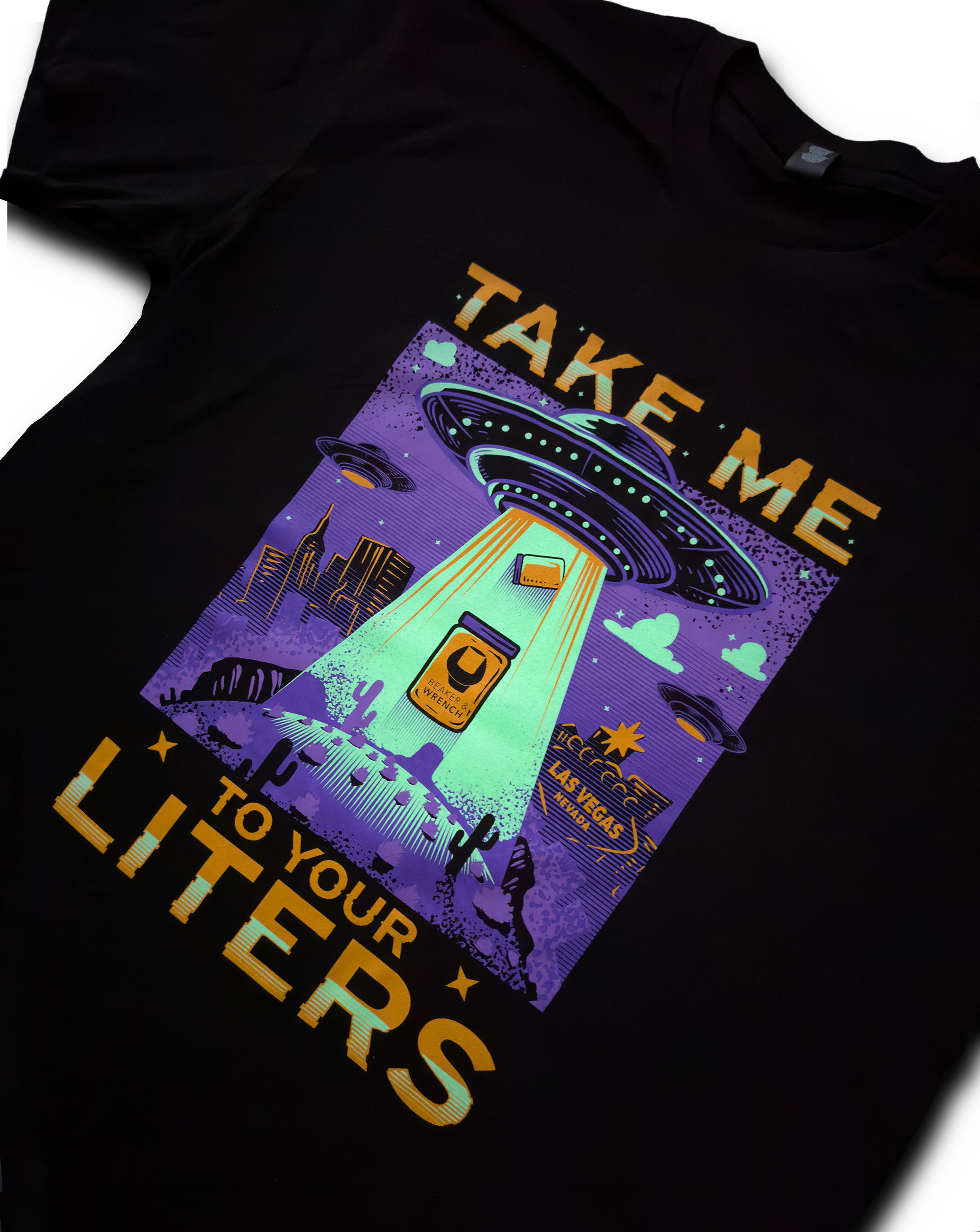 Beaker & Wrench Take Me To Your Liters T-Shirt